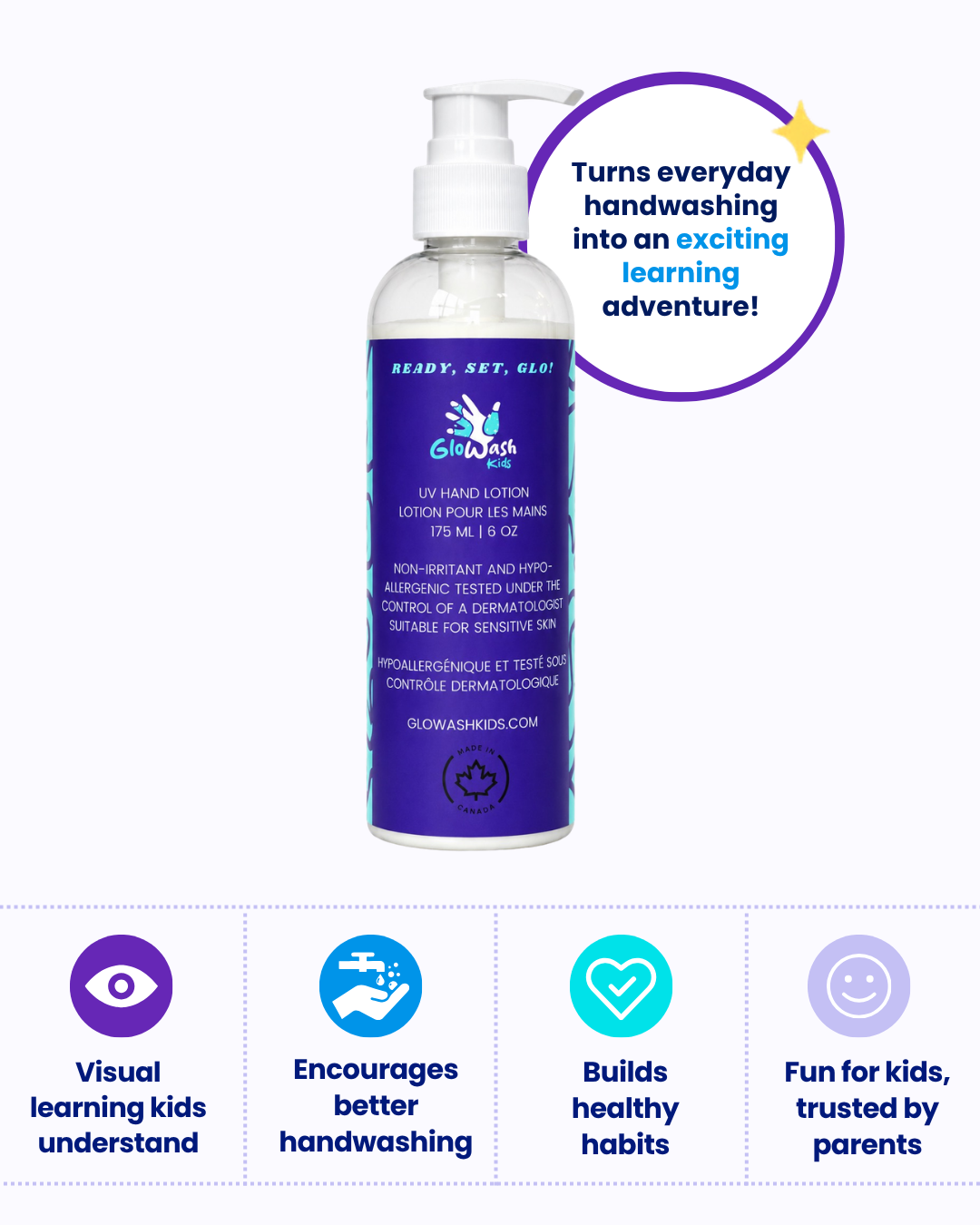 GloWash UV Lotion